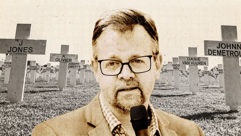 FAR-RIGHT ALLIANCES: Ernst Roets’ Washington cross spectacle struggles for US attention