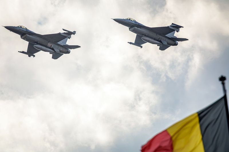 Belgium to transfer three F-16s to Ukraine this year, Zelenskiy says